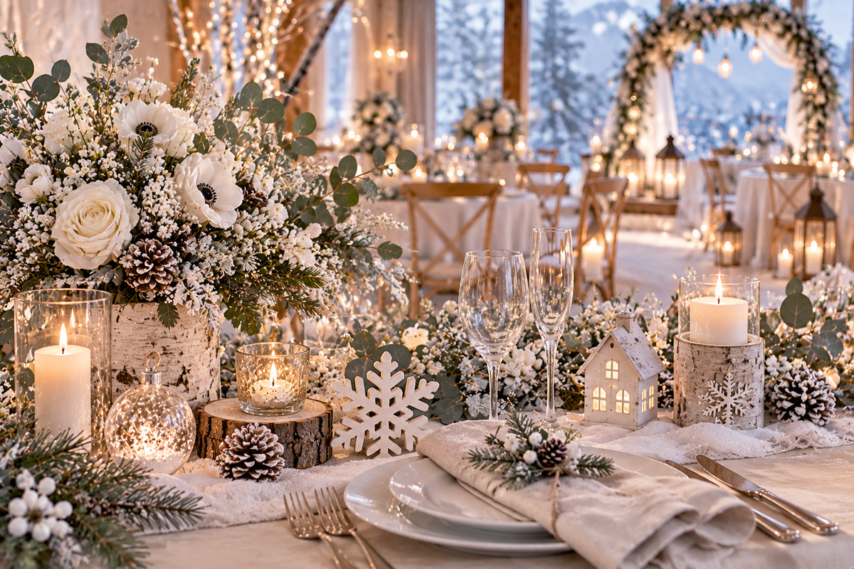 Collection mariage d'hiver