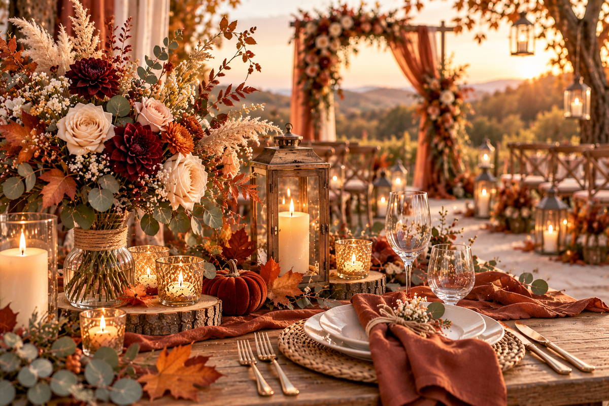 Collection mariage d'automne