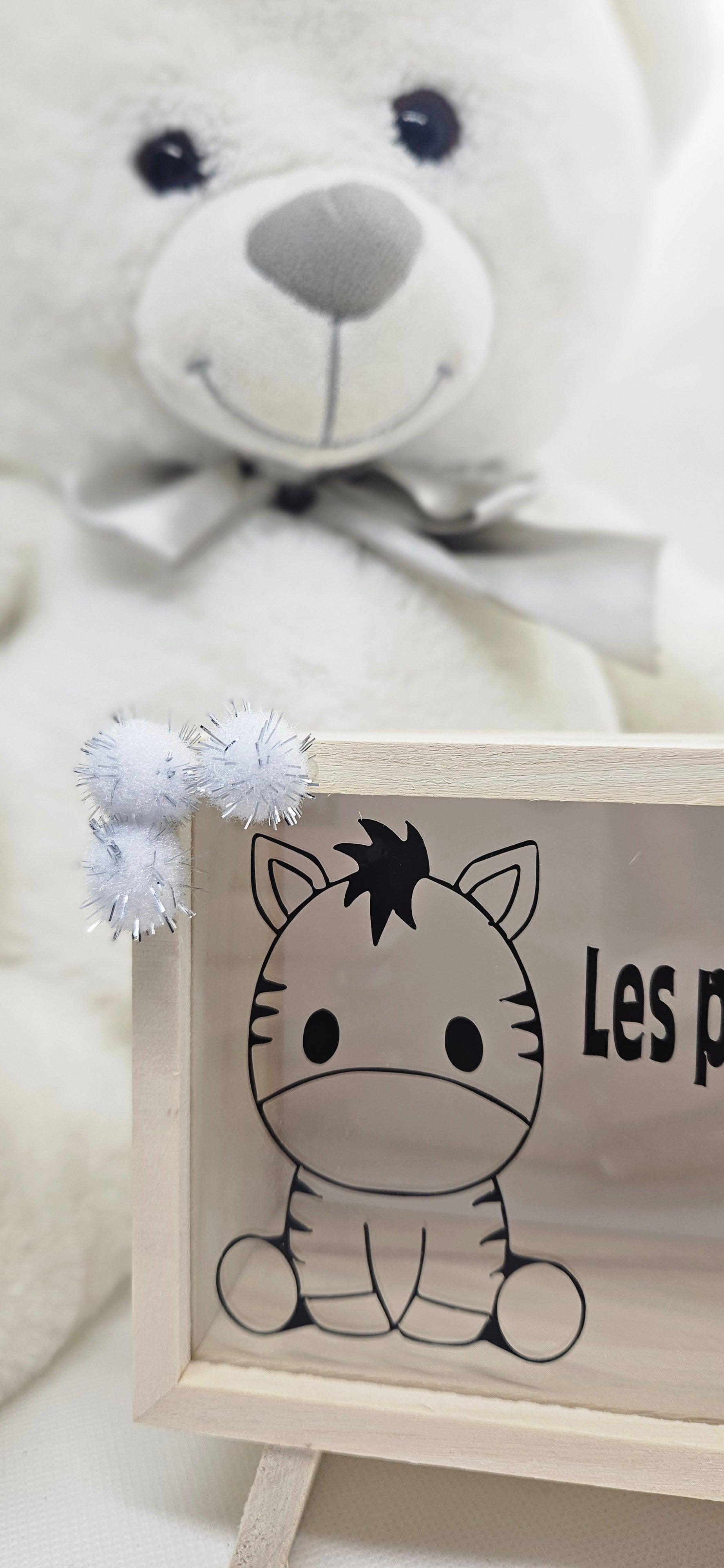 Tirelire bébé zèbre