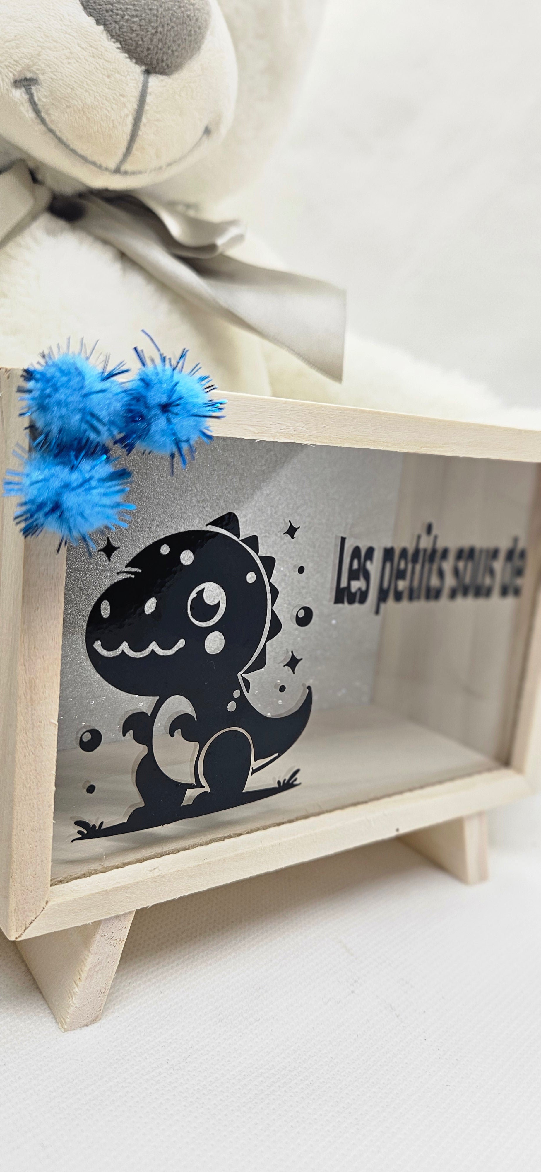Tirelire bébé dinosaure