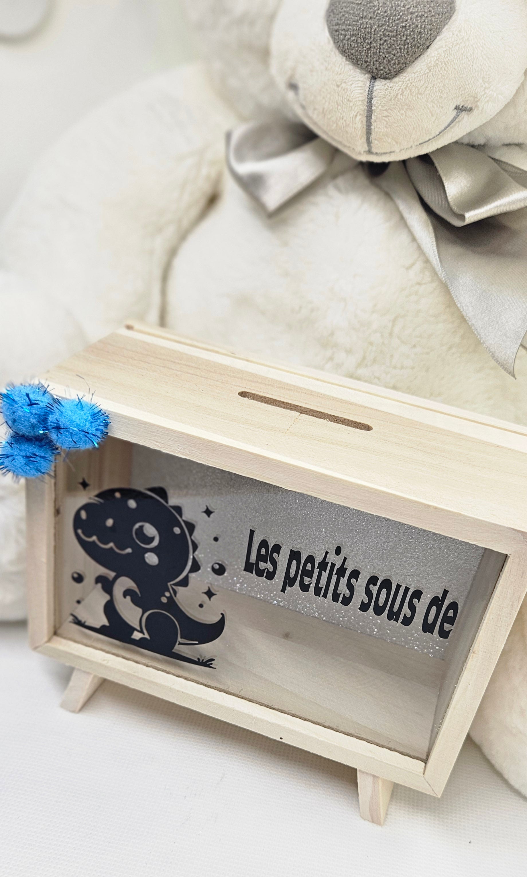 Tirelire bébé dinosaure