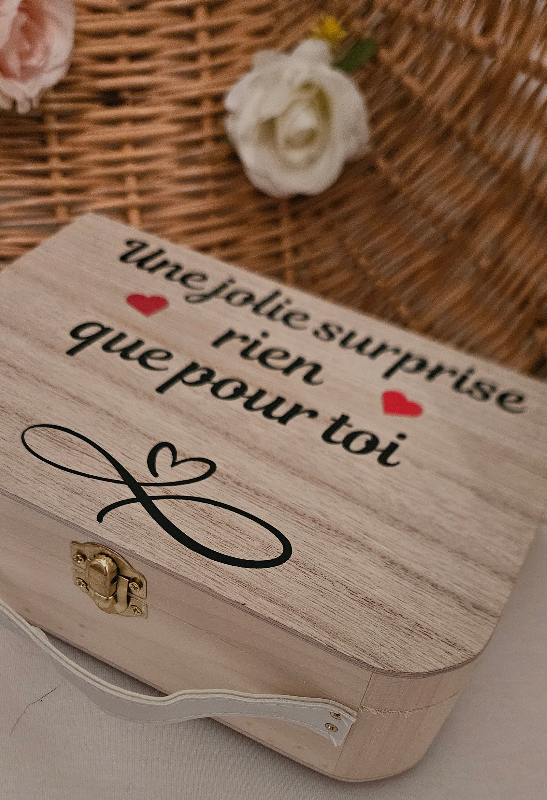 Coffret annonce de grossesse grand format ❤️