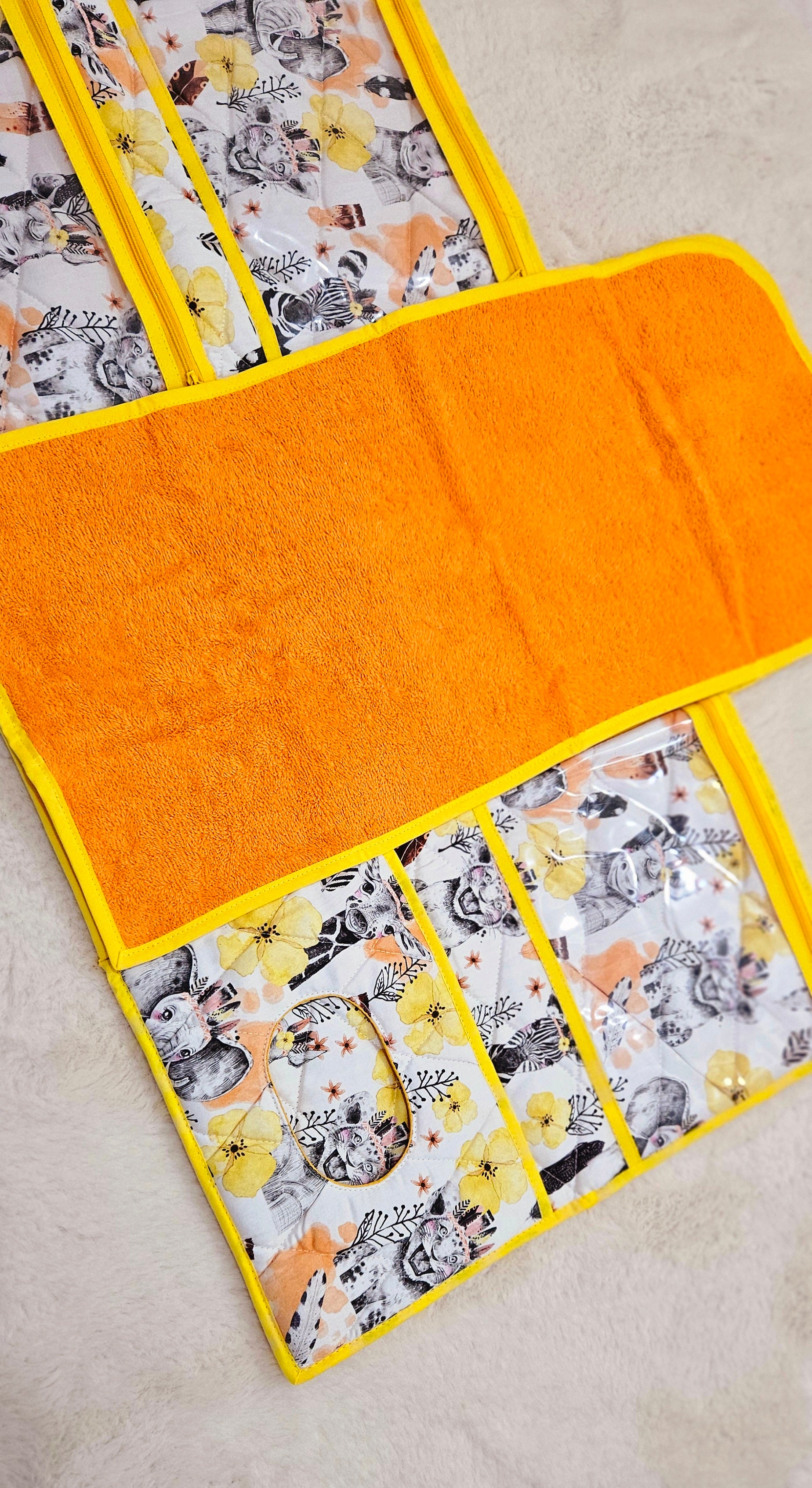 Tapis à langer nomade