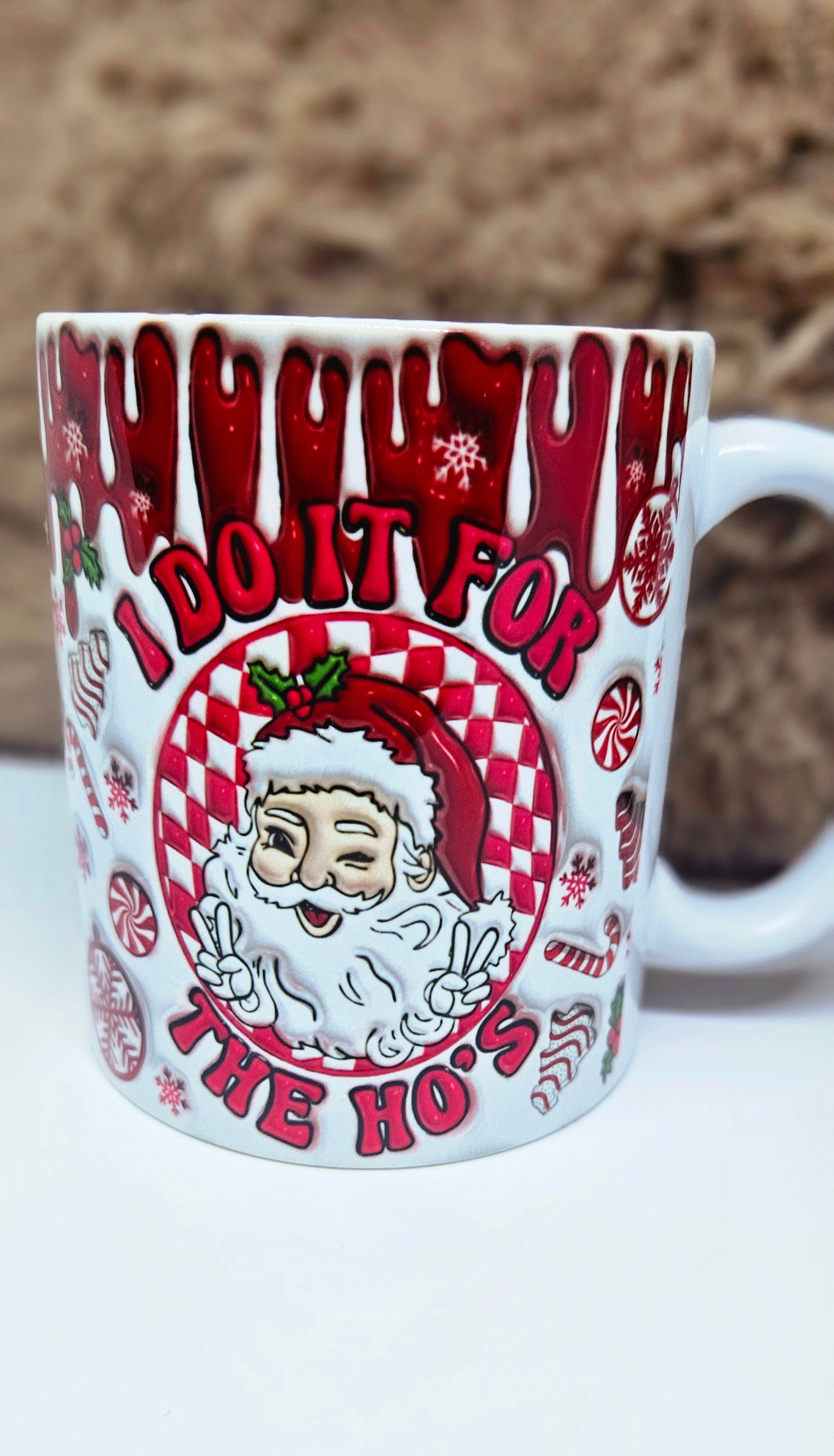 đ
Mug âI Do It for the Hoâsâ (Effet 3D) đ