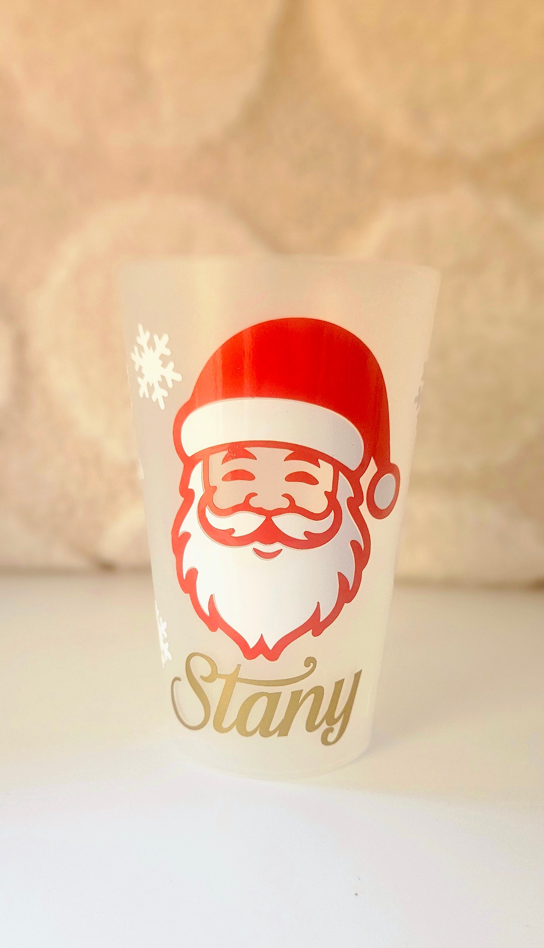 đ
Gobelet âPapa NoĂ«lâ â Le compagnon du RĂ©veillon des petits lutins !