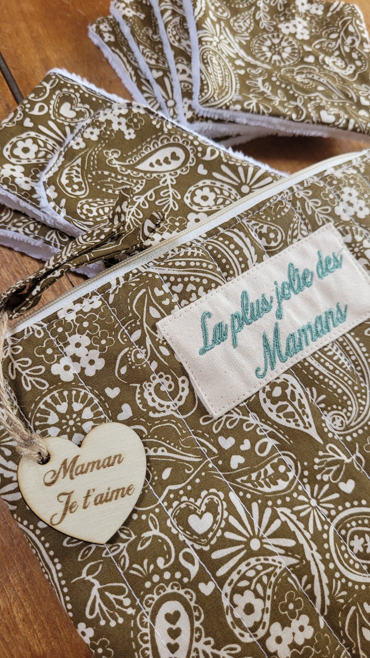 💚 Coffret Soin du Visage – Modèle Olive Bohème 🌿