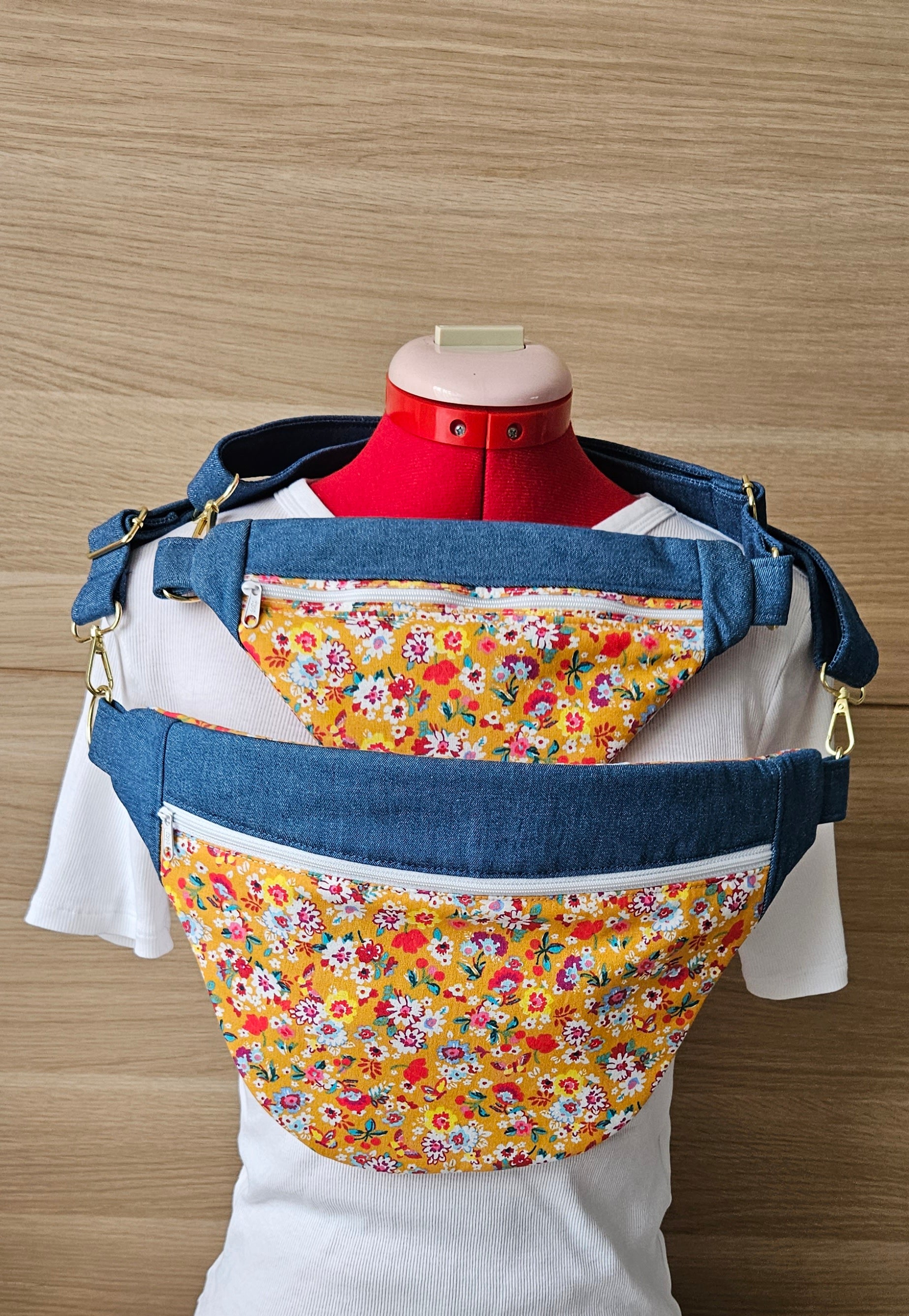 Sac banane Jean et Liberty adulte Collection Summer