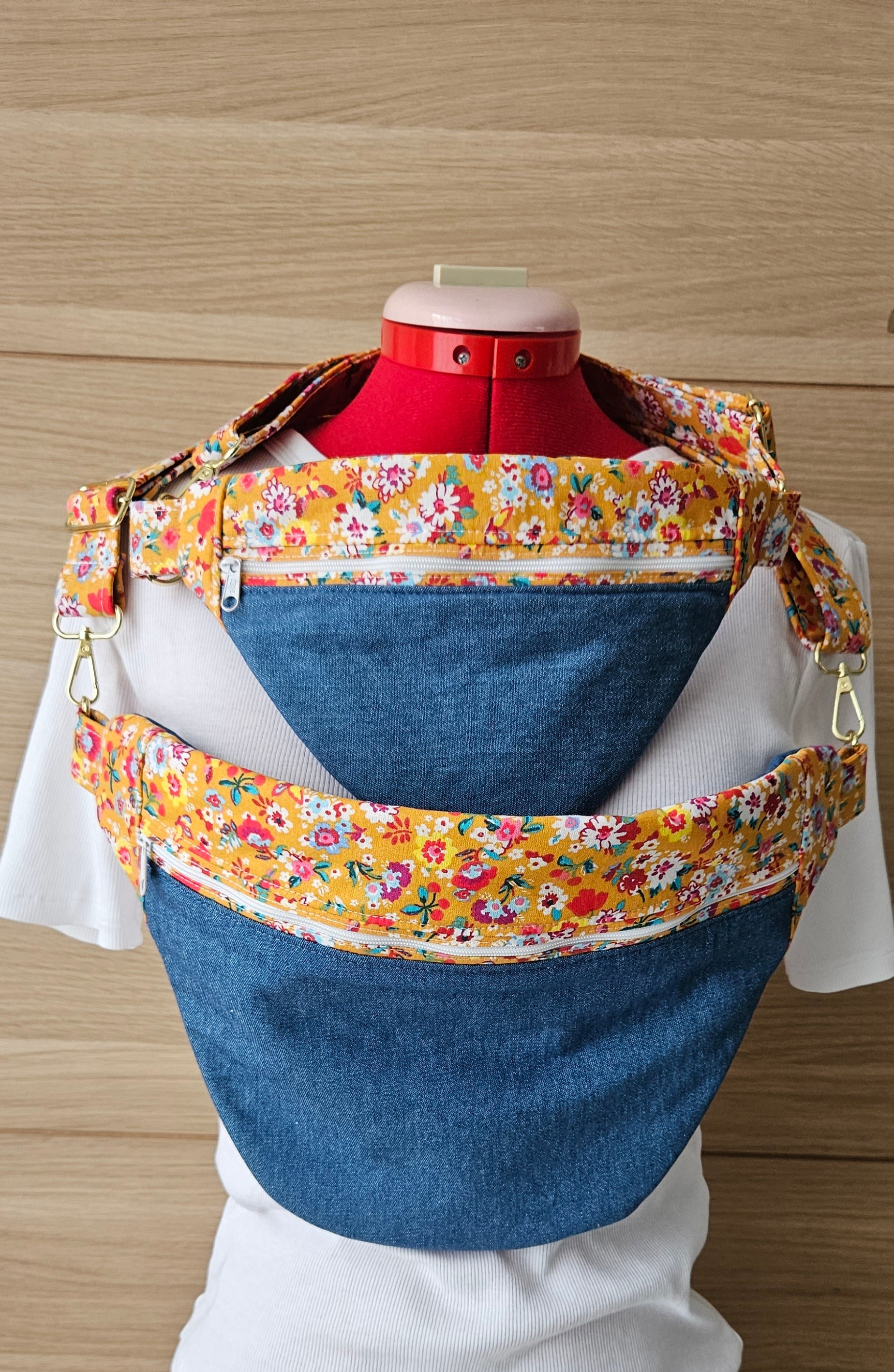 Sac banane Jean et Liberty adulte Collection Summer