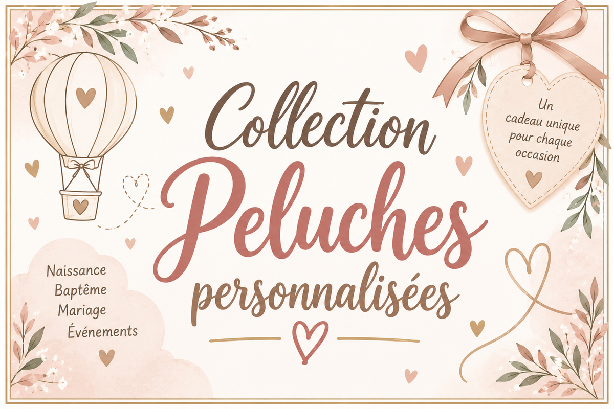 Peluches personnalisés