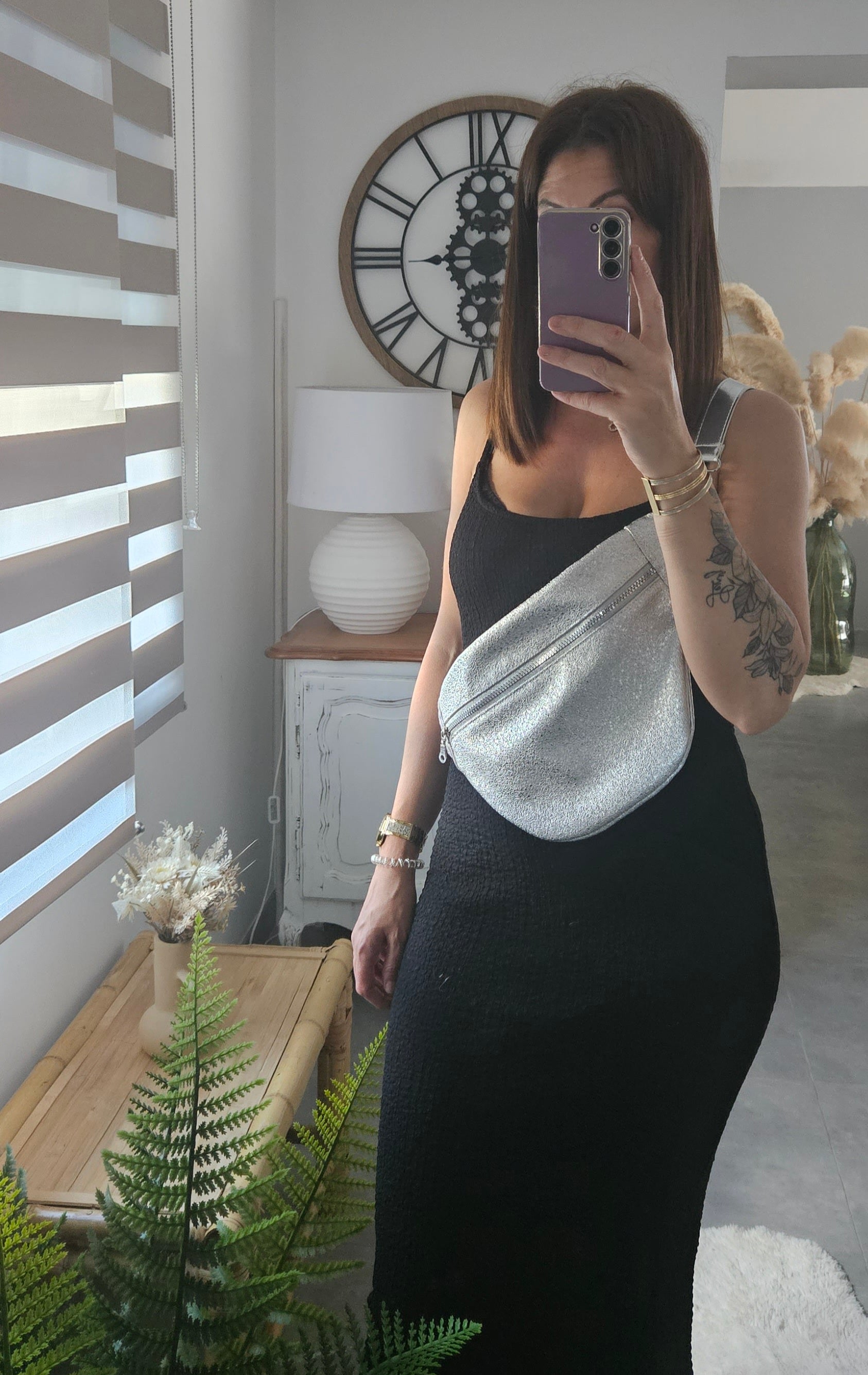 Sac banane simili cuir
