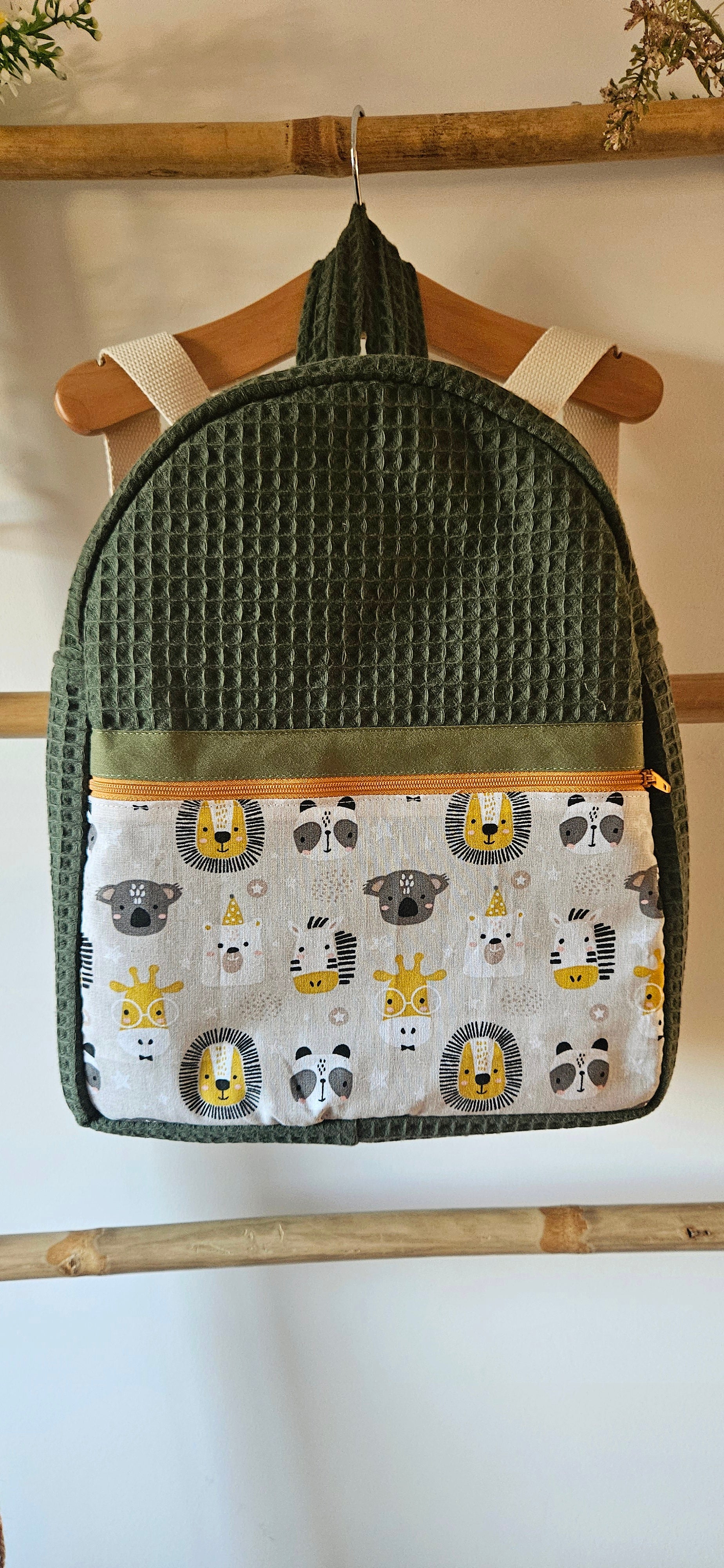 Sac à dos arrondi