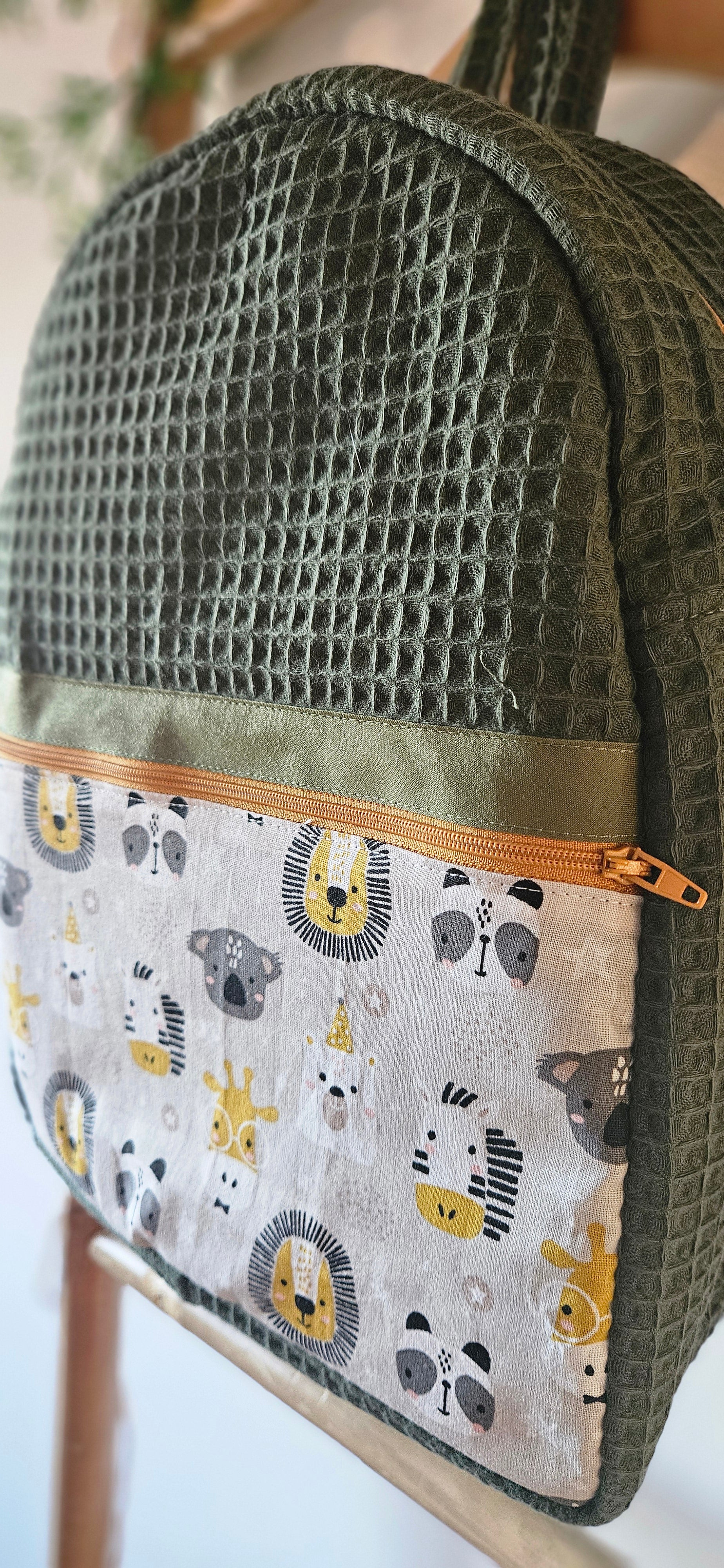 Sac à dos arrondi