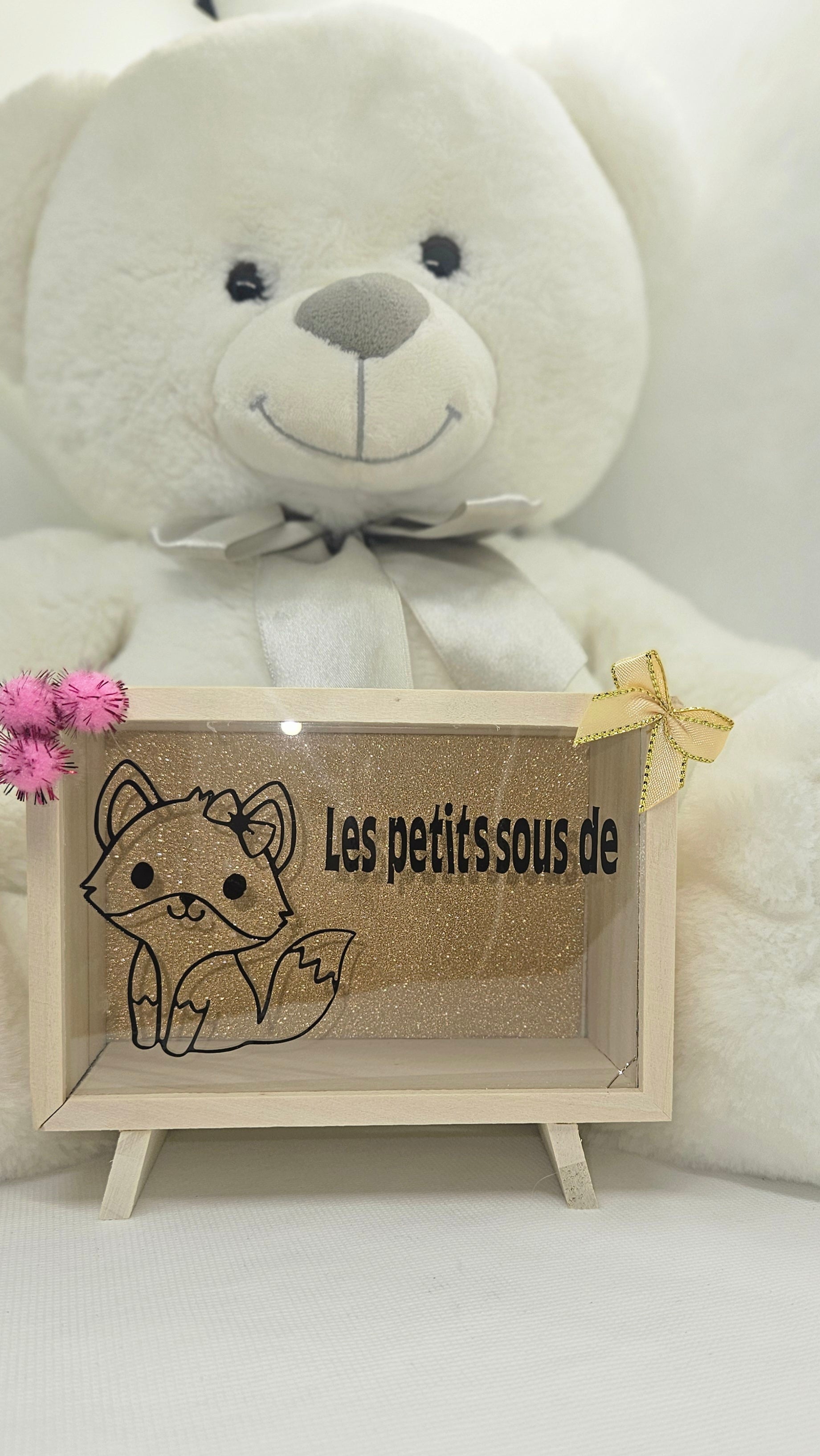 Tirelire bébé renard 2