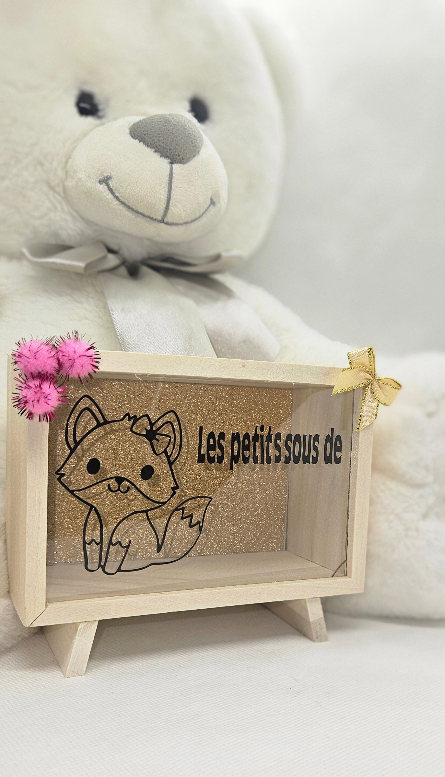 Tirelire bébé renard 2