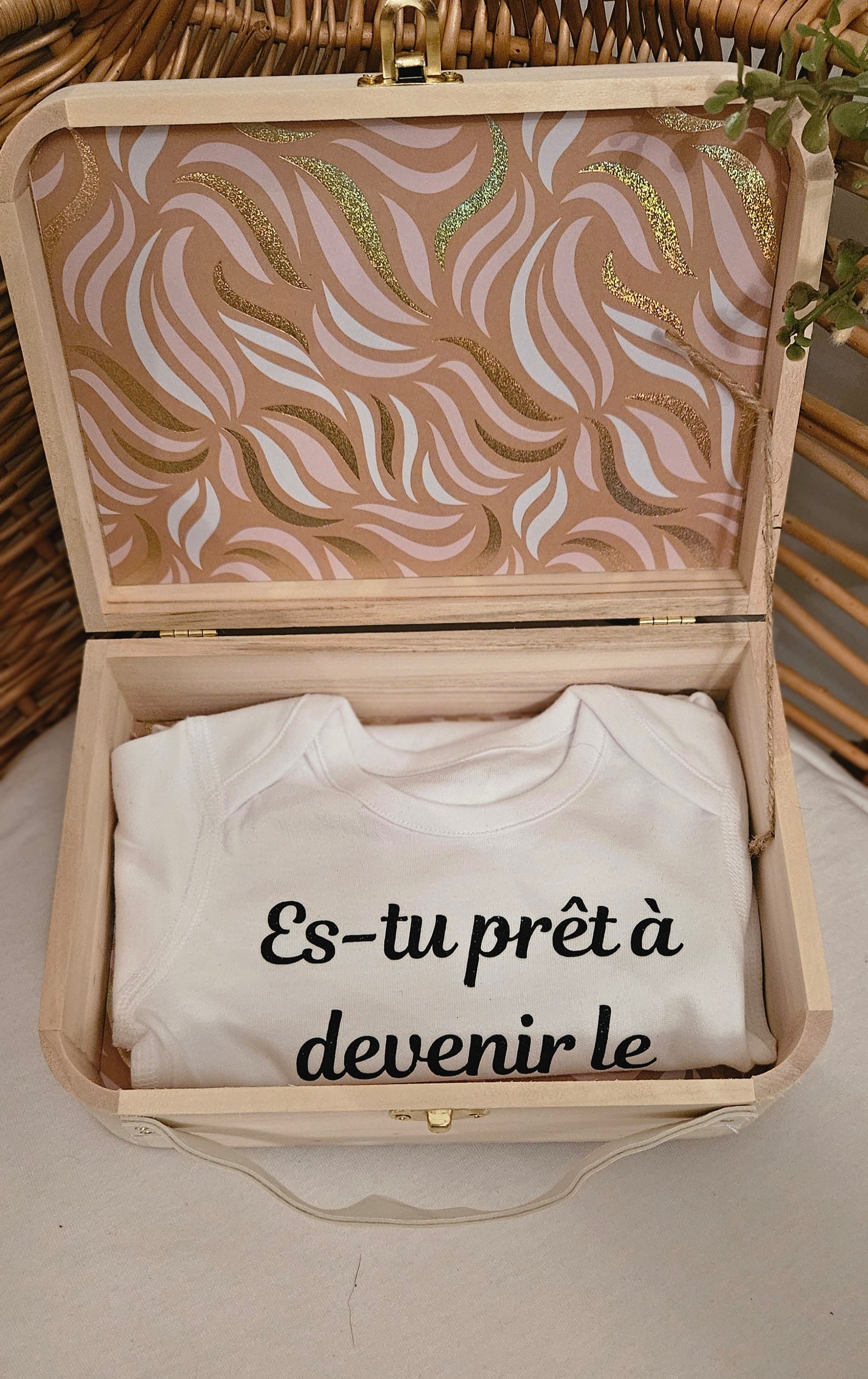Coffret annonce de grossesse grand format ❤️