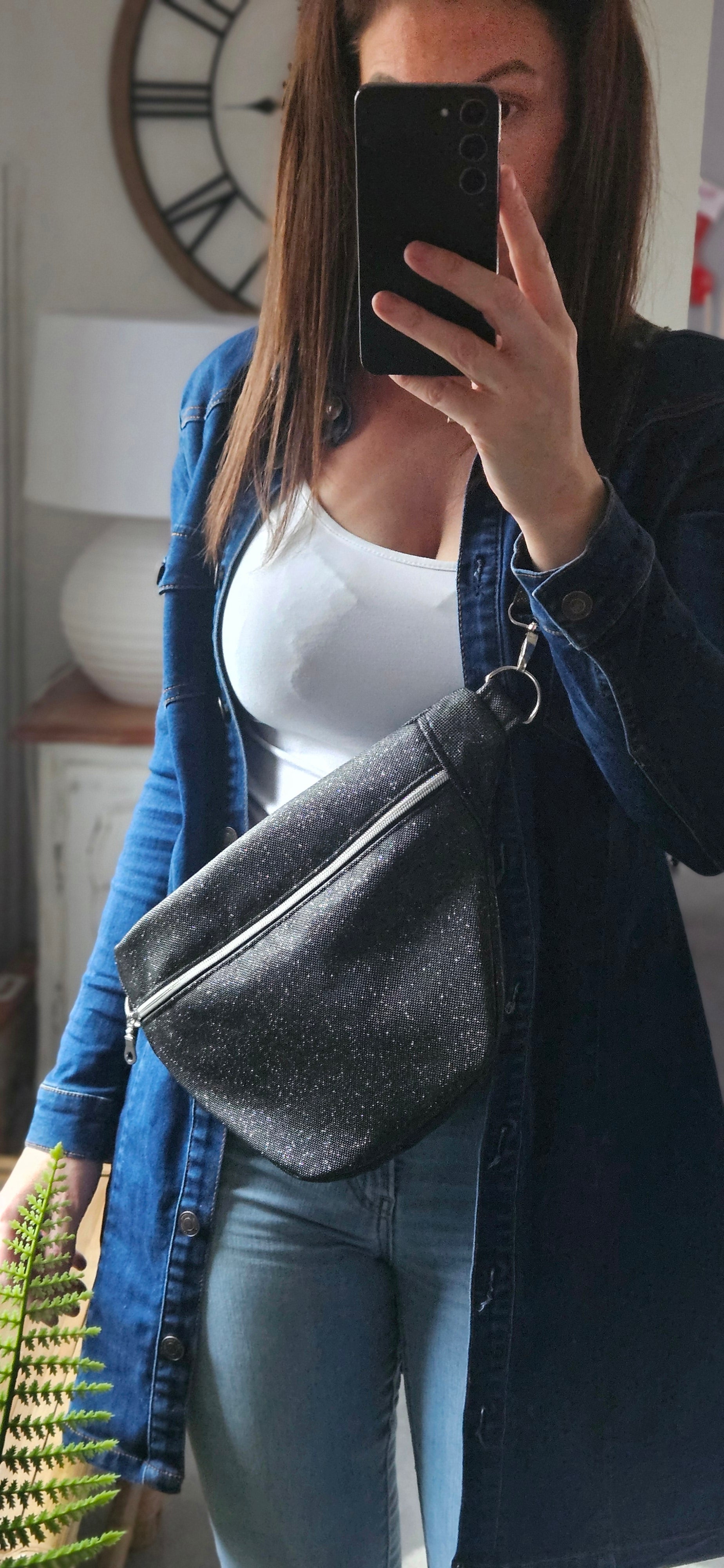 Sac banane simili cuir