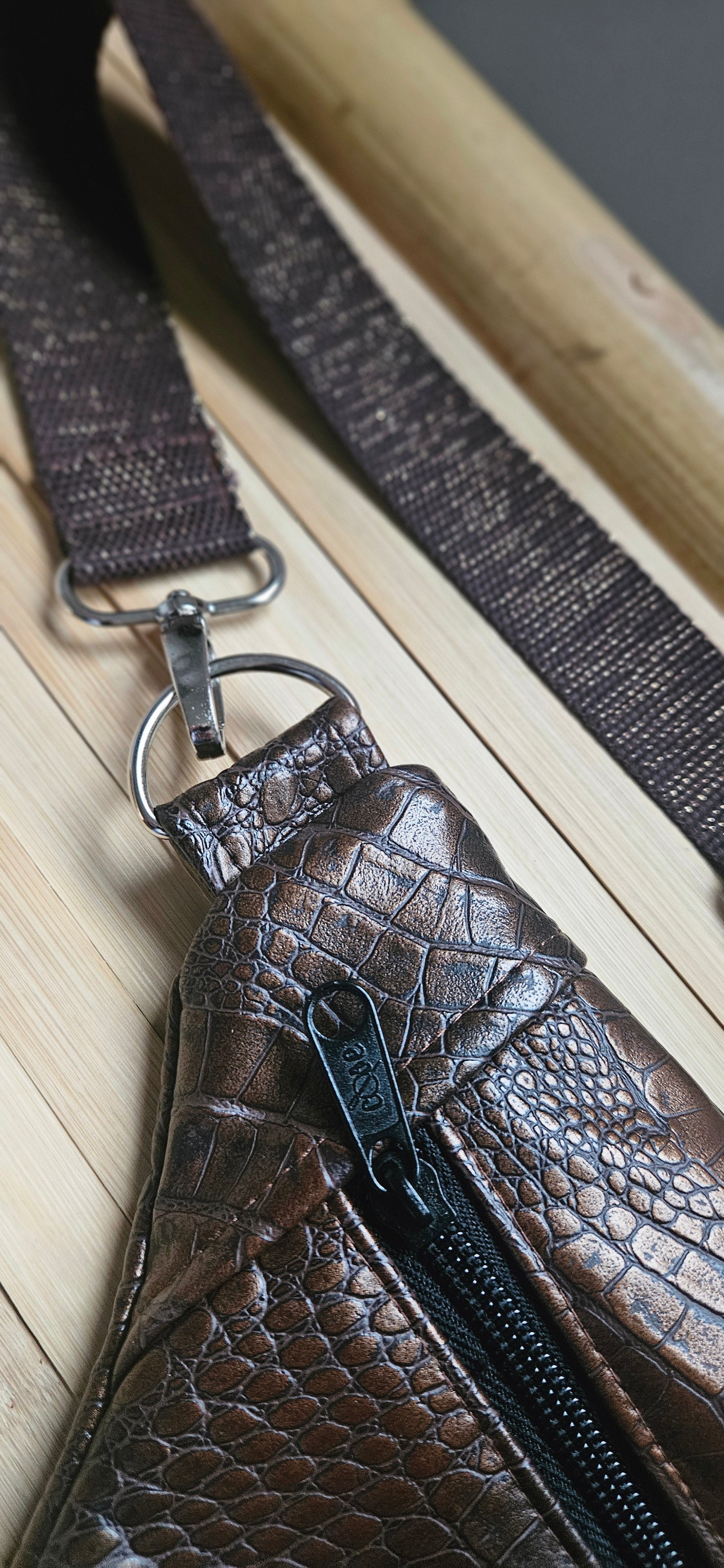 Sac banane simili cuir