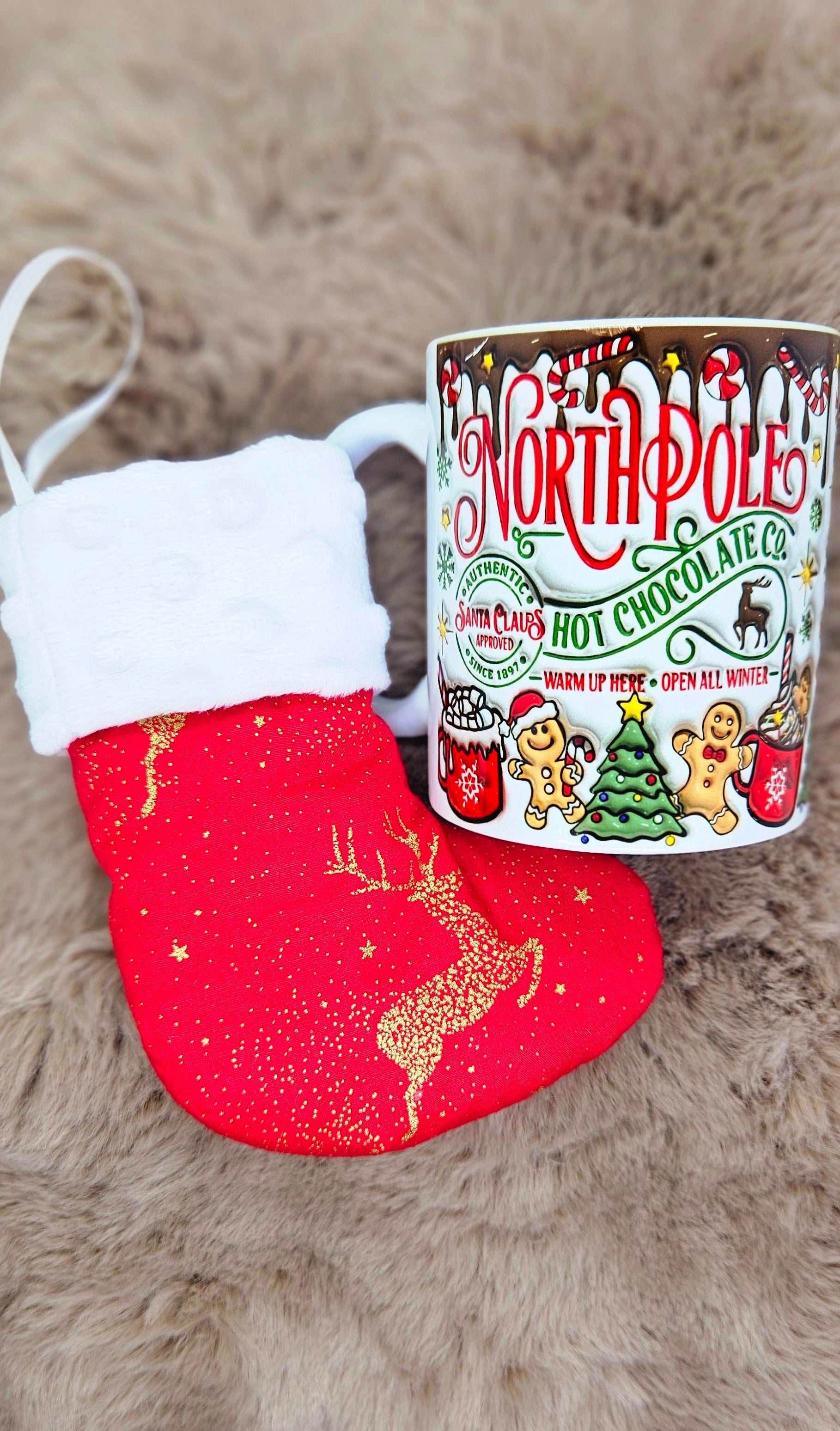 🎅 Mug “North Pole – Hot Chocolate Co.”