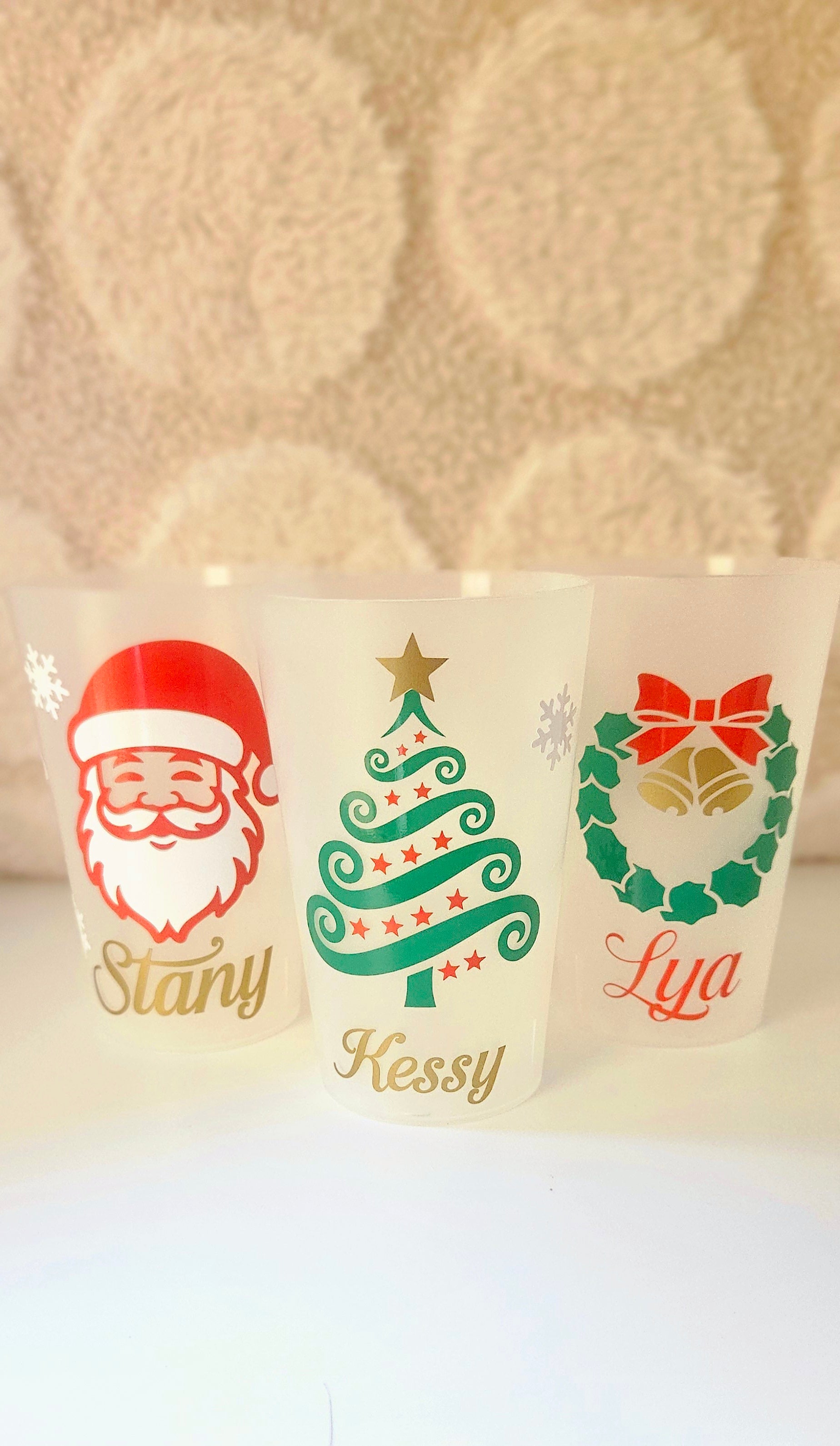 🎄 Gobelet “Sapin enchanté” – Pour un Réveillon plein d’étoiles ✨