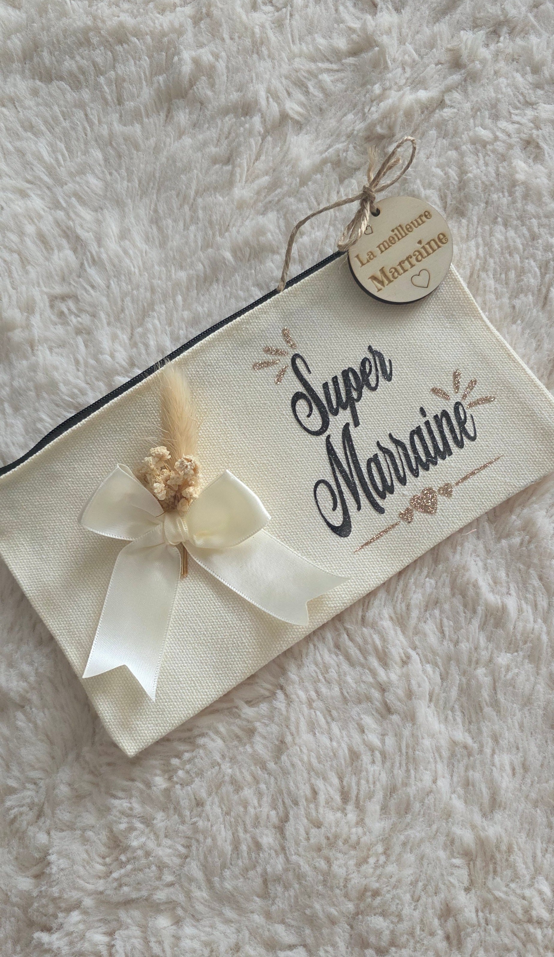 💛 Coffret “Super Marraine” – Un cadeau plein d’amour 💛