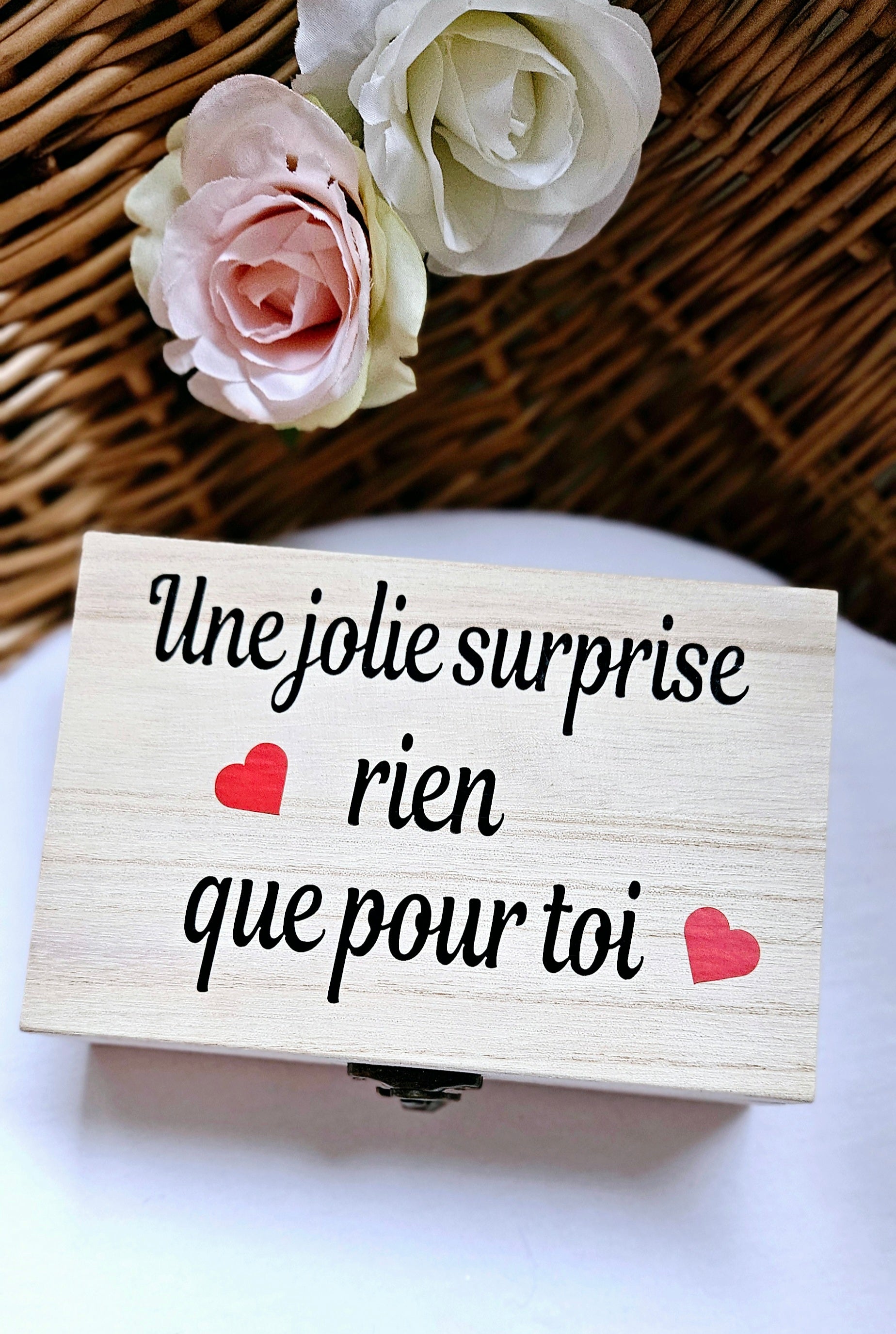 Coffret annonce petit format ❤️