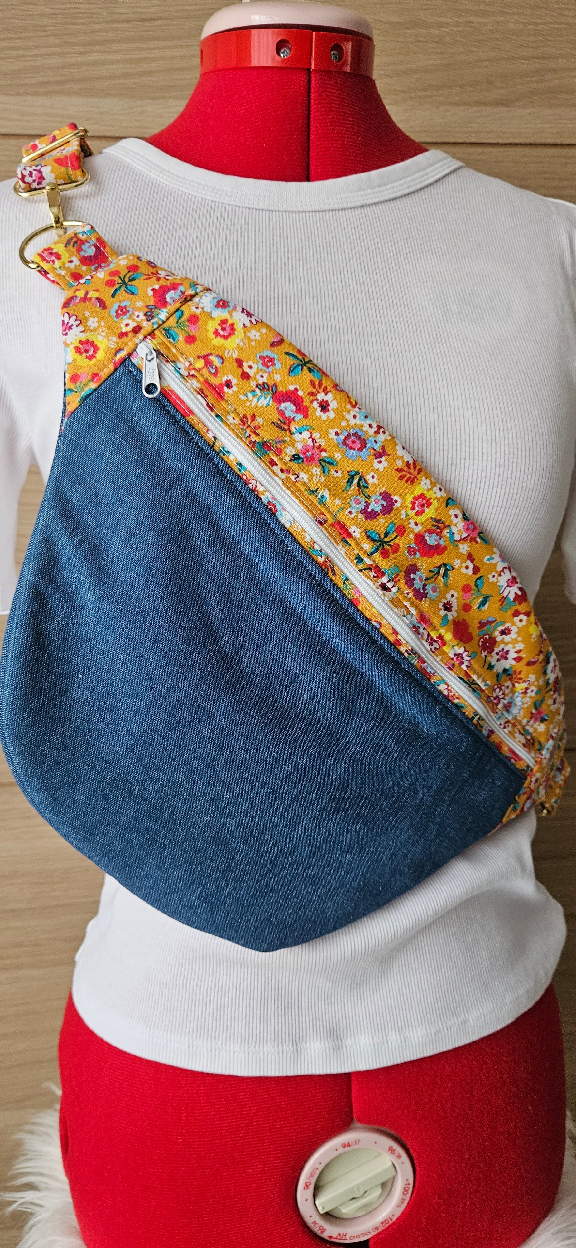 Sac banane Jean et Liberty adulte Collection Summer