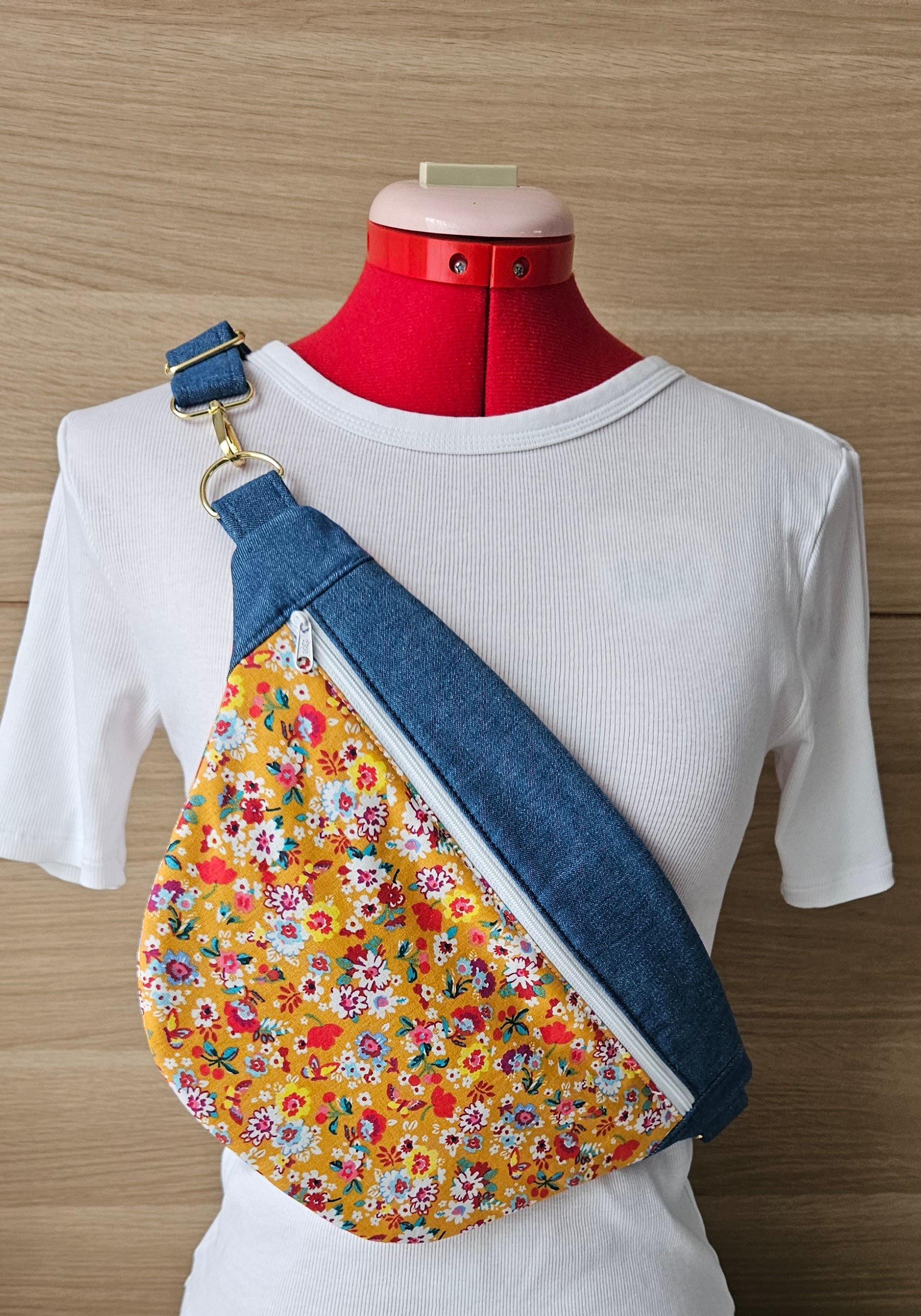 Sac banane Jean et Liberty adulte Collection Summer