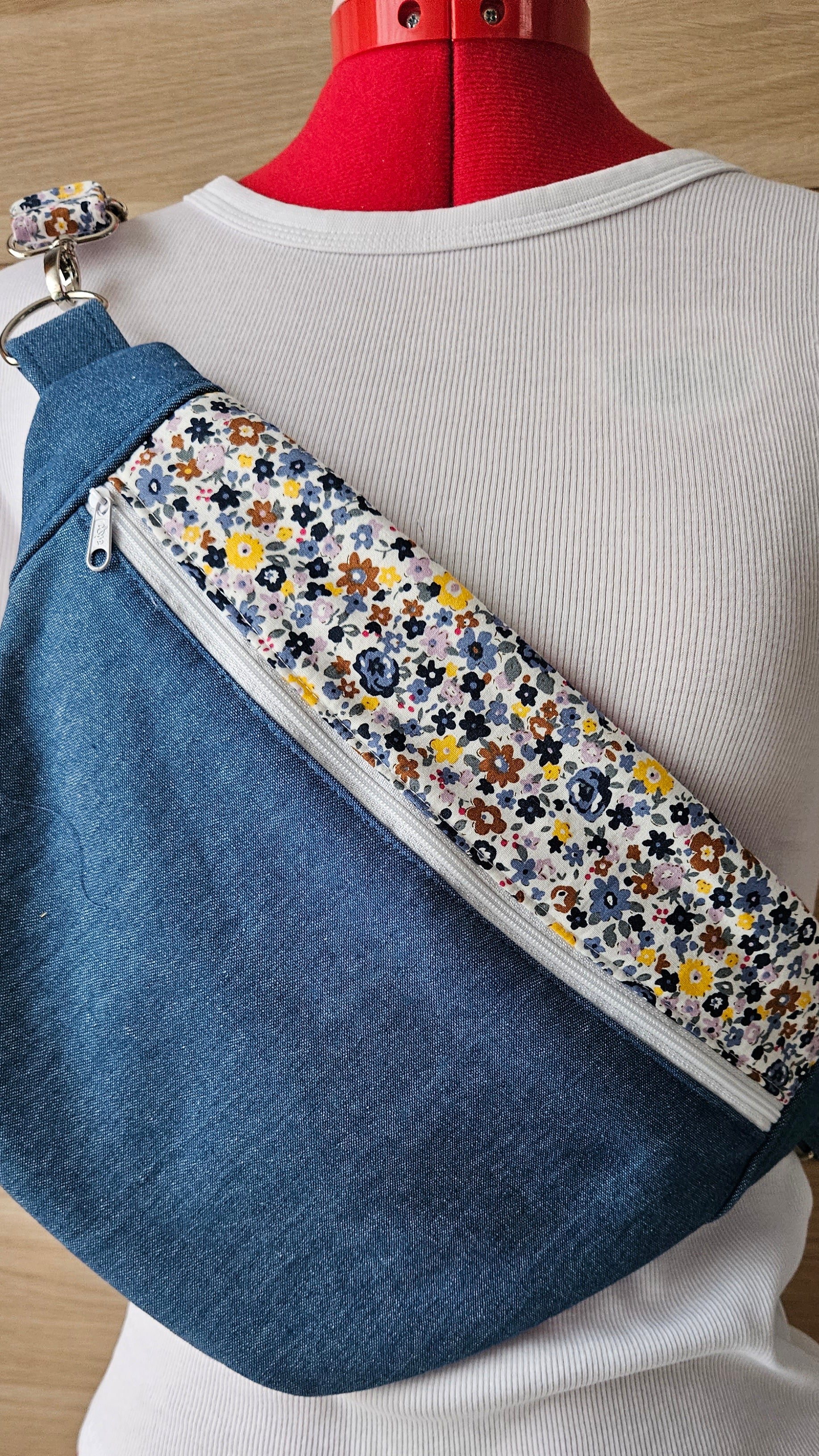 Sac banane Jean et Liberty adulte Collection Summer