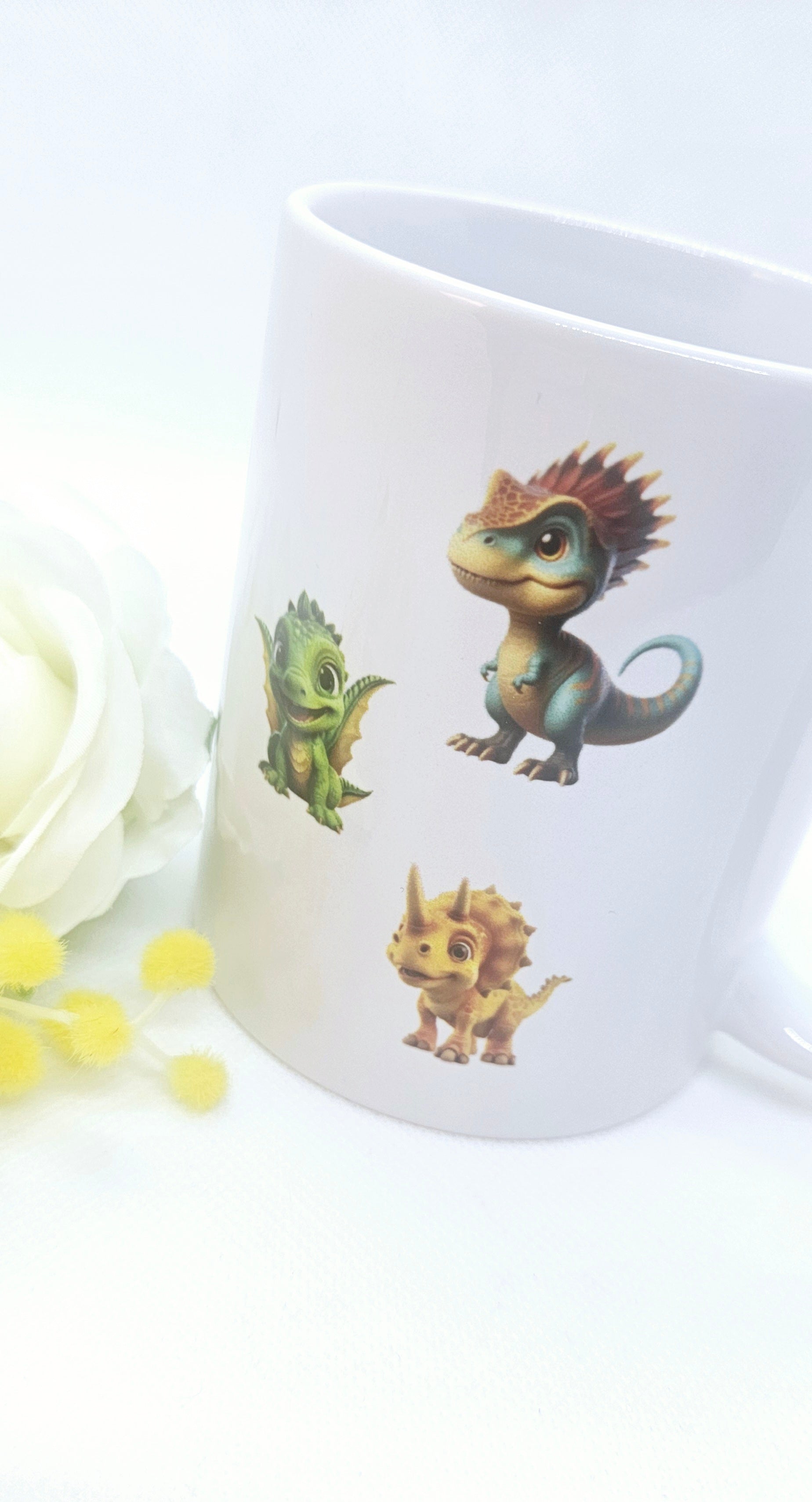 Mug dinosaures