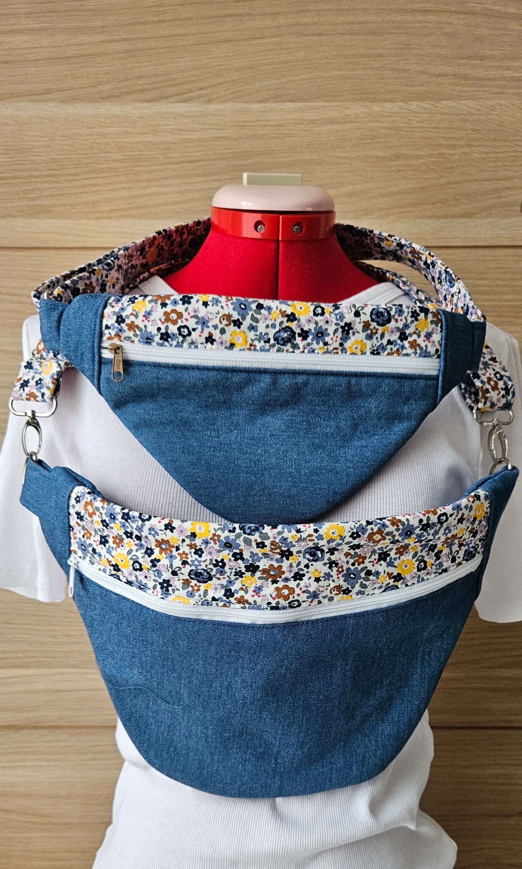 Sac banane Jean et Liberty adulte Collection Summer