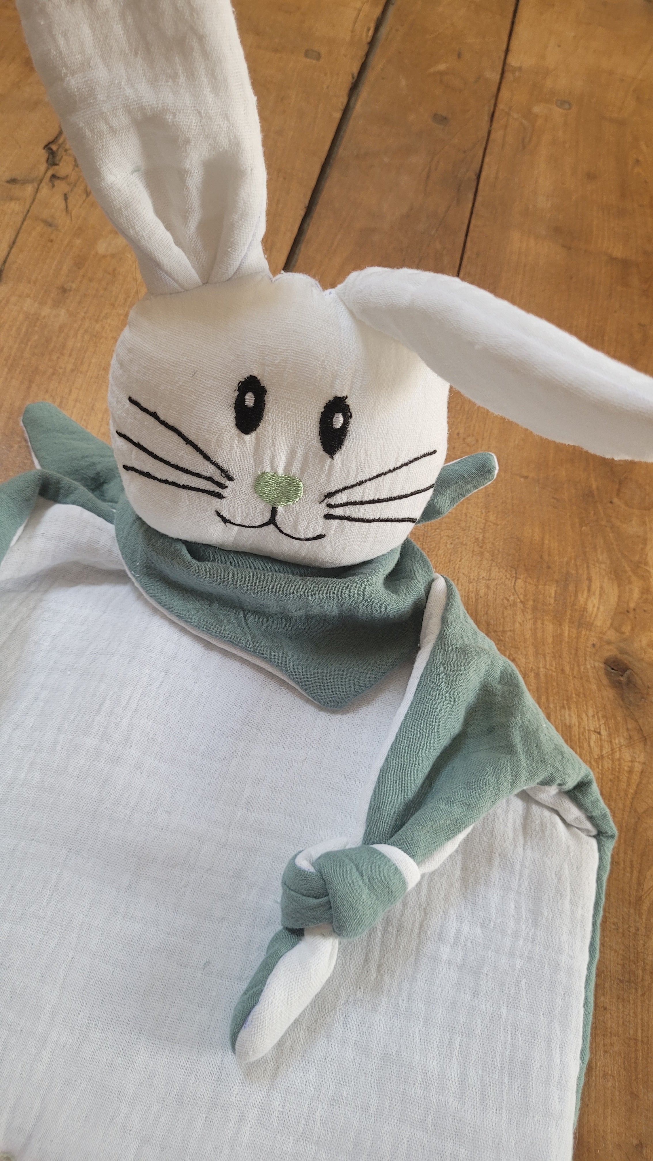Doudou Lapin personnalisé