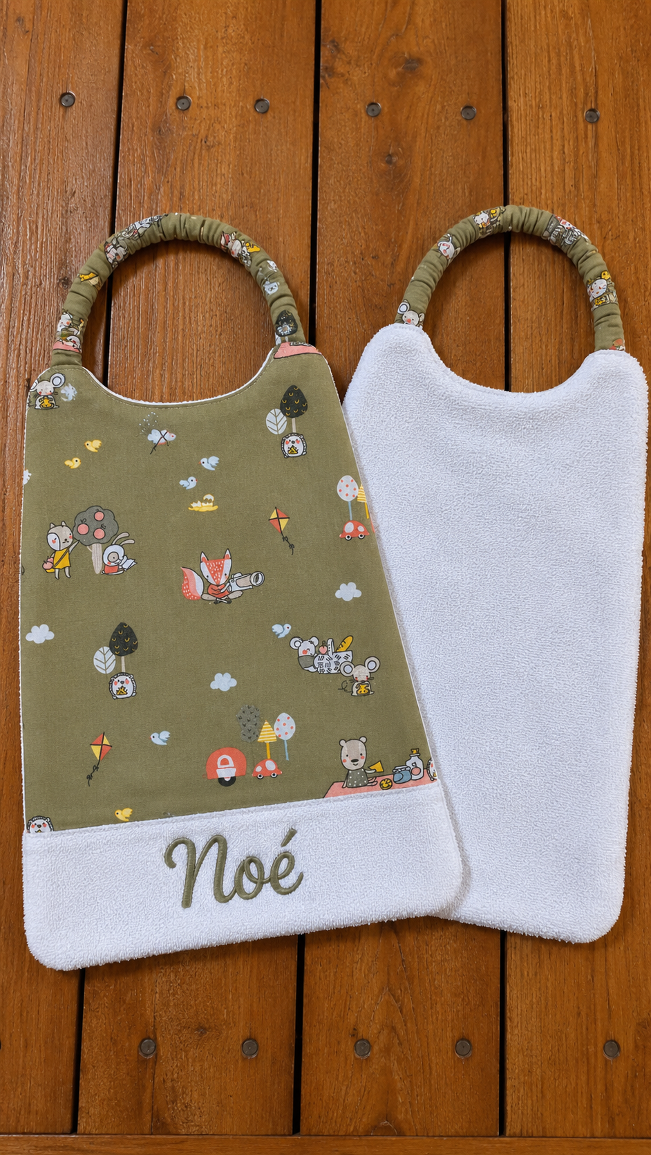 Serviette maternelle